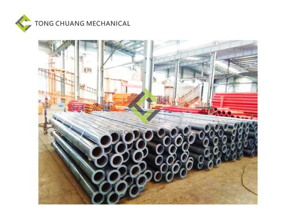High Carbon Steel Concrete Pump Pipe Seamless Steel 3M Straight