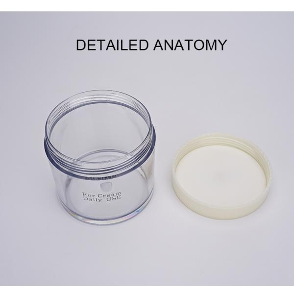 Multifunctional Plastic Cosmetic Jars Broken Resistant Massage Cream Jar 300ml