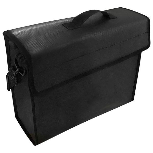 Double Layered Fiberglass Fireproof Bag Water Repellent With 3 Back Pockets