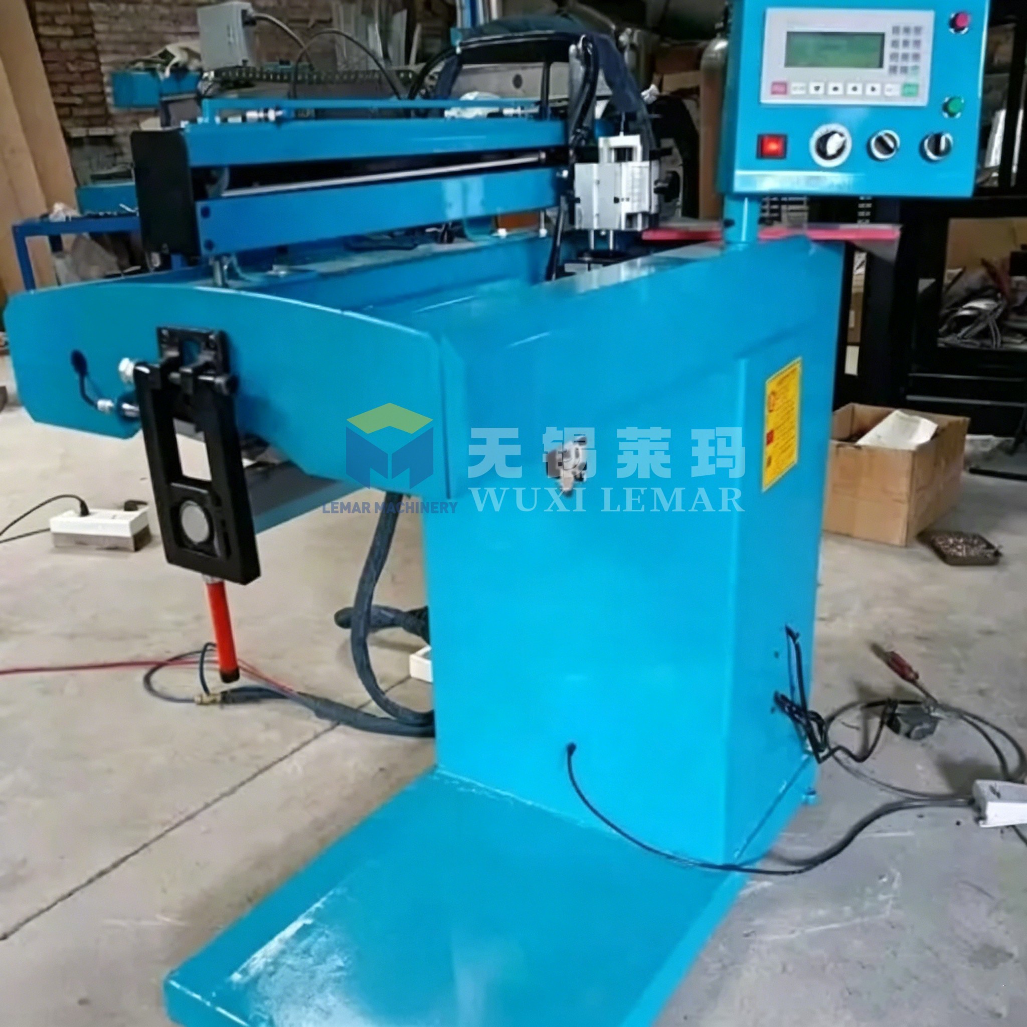 1200mm TIG Straight Seam Welder for Small Stainless Steel Cylinder, Thin Wall Tank & Pipe Butt Welding