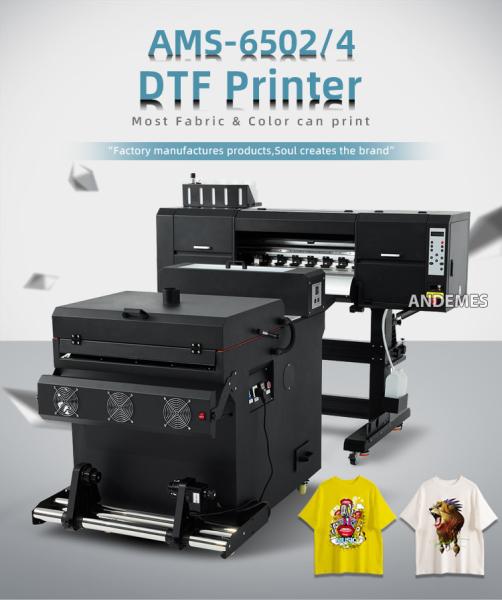 Multicolor 24inch/60cm DTF Printer i3200 4720 XP600 Printheads for T Shirt Film Printing