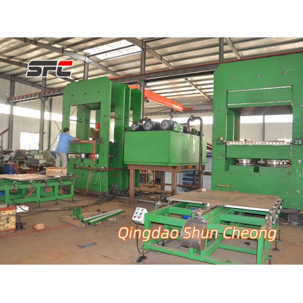ERP Integration Frame-type Rubber Vulcanizing Press Machine with PLC Control and Customizable Heating Plates
