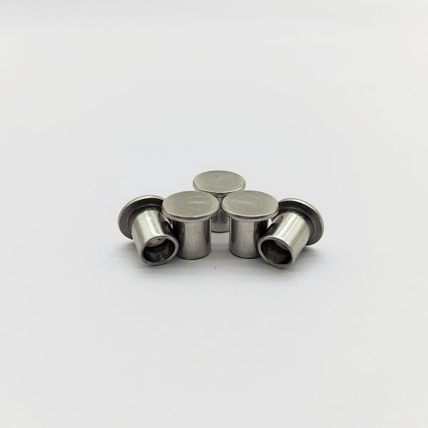 Rivets semi-tubulaires à tête plate en acier inoxydable A2 M2-M6