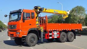 8X8 Drive 18t 5-Section Straight Arm Truck Mounted Hydraulic Crane