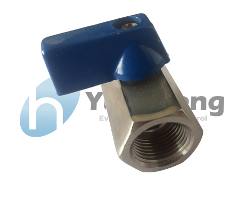 ISO9001 / CE 1 Inch Ball Valves Stainless Steel 304  Bsp FF Threaded