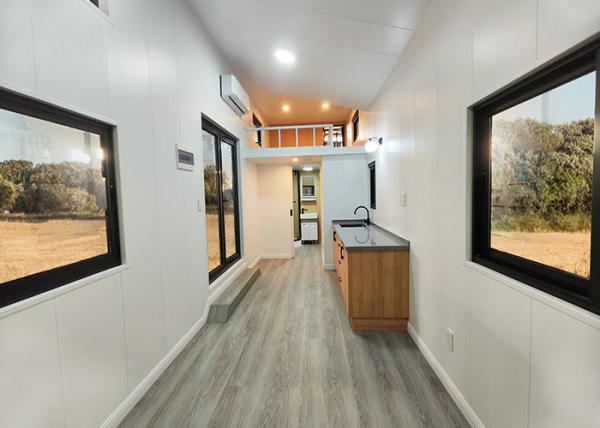 Maison modulaire préfabriquée avec cadre en acier léger