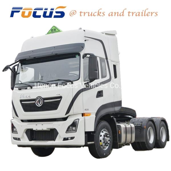 4/6 Wheels Dongfenng Tianlong Heavy Truck Tractor Head Tow Tractor Head/Truck for Sale