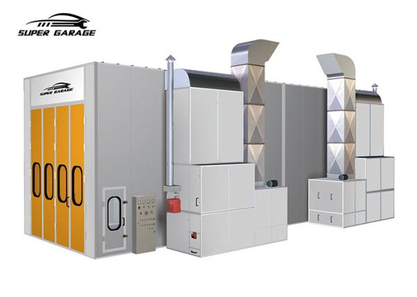 Customized Bus Paint Booth , Big Spray Booth With 2 Sets Of Generators CE Approved