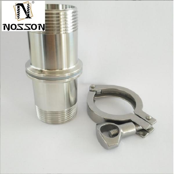High Strength Stainless Steel Tri Clamp for Heavy Duty High Pressure Equipment Pipe DIN Standard 304/316 Material