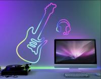 Sincronizado RGBIC 2700K-6500K Luzes LED com Música IP44 à prova d'água Para Android/IOS