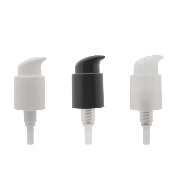 Custom Cream Dispenser Pump 18mm 20mm 24mm 28mm Cosmetic Cream Pump Colorful Skincare Packaging