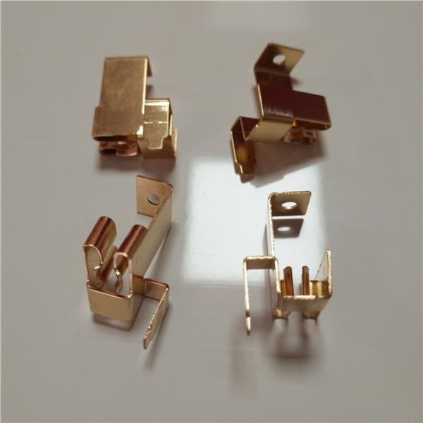 OEM Small Size Precision Metal Stamping Parts Brass Sheet Material High Precision