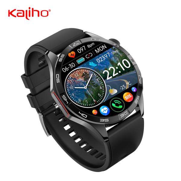 FD05 AMOLED Smart Watch 640KB 64MB ROM ECG SOS 100 Sports Modes for Optimal Performance