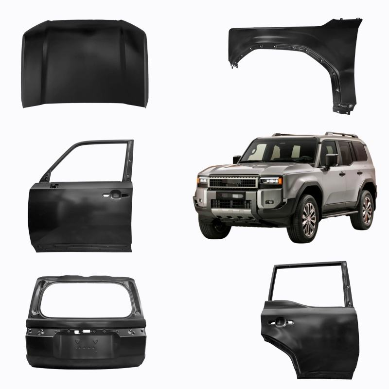 OE 67002‑60880 Front Door Bare Welded Shell For Toyota Land Cruiser Prado OE Replacement Car Door Assembly