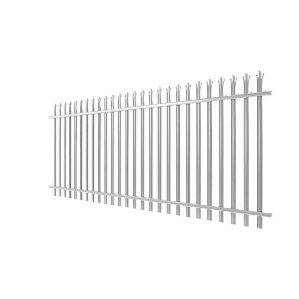 Powder Coated 2100mm Steel Palisade Fencing For Commercial Properties