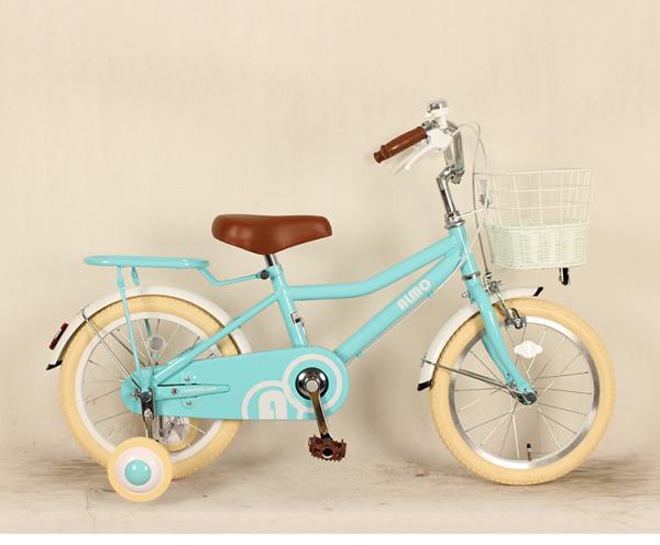 16 polegadas de peso leve crianças bicicletas meninos e meninas 4 Wheel Kid bicicleta
