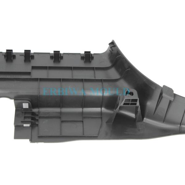 Black Plastic Injection Molding , Right B Pillar Lower Trim Plate For Extension Honda