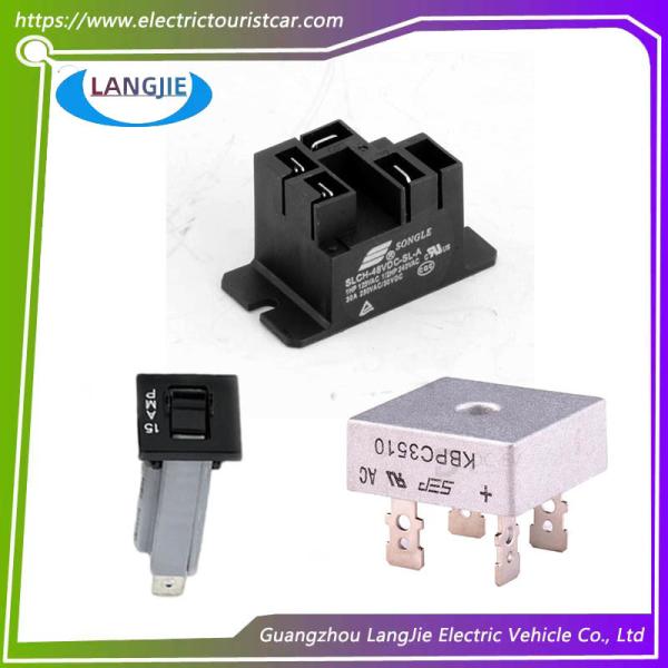 Club Car Golf Cart Small Power 4-Pin Relay Repair Kit