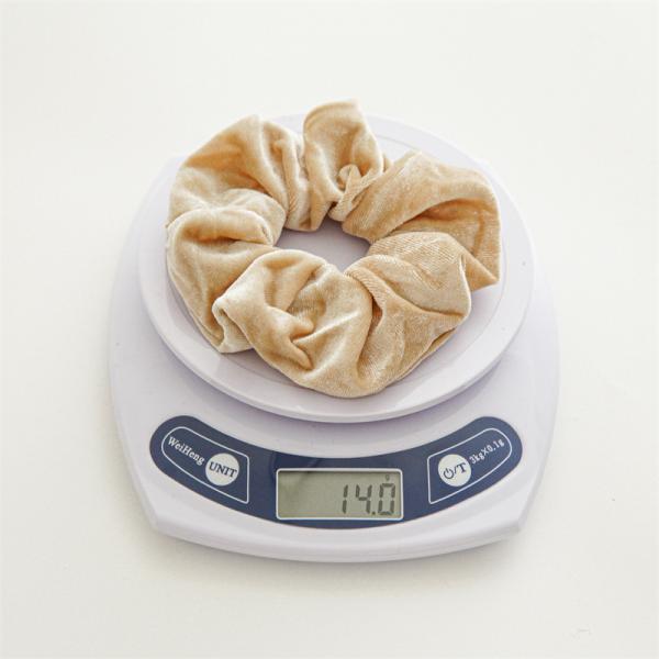 winter vintage plush elastic scrunchies black brown Ins influencer temperament headwear French accessories