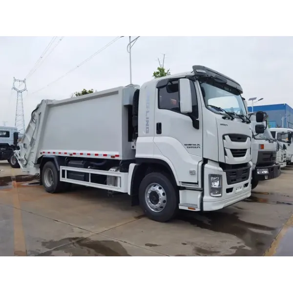 Small Compression Garbage Truck 4/5/6cmb Garbage Truck for Sale.