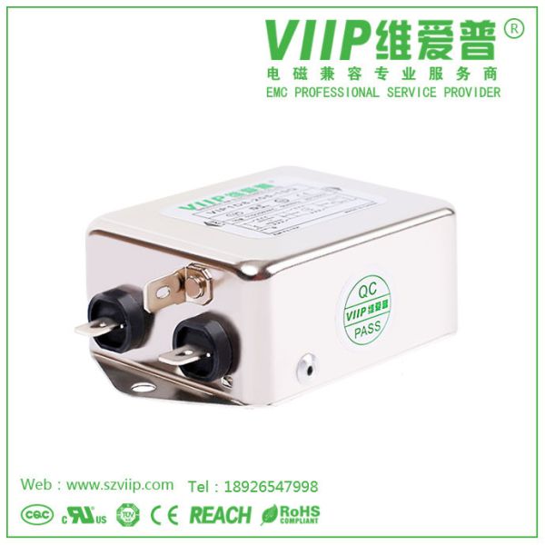 Iron Housing Inverter EMI Filter with 250V AC / 440V AC Rating for 50/60Hz Applications