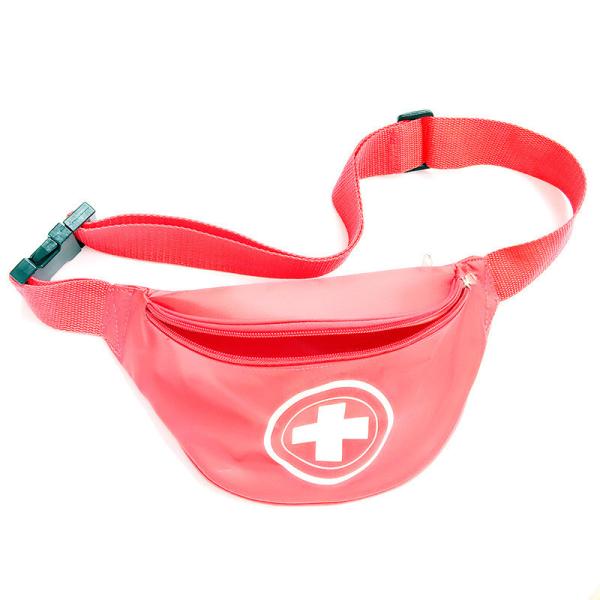 Travel marathon outdoor sports bag 25*15*7cm red green logo customized