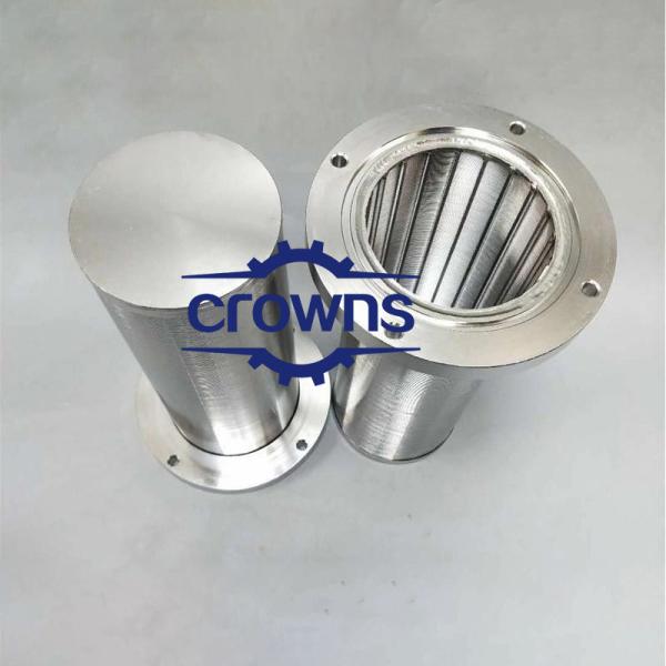 Stainless Steel Johnson Screen Tube Wedge Wire Resin Traps For Vacuum Infusion