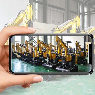 Small Excavation Equipment 1000kg Mini Hydraulic Excavator Earth Moving Machinery
