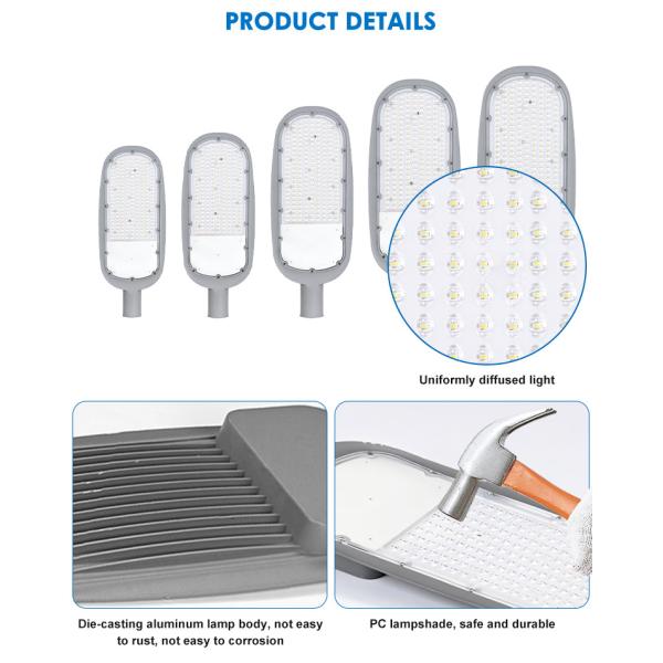 30w 50w 100w 150w 200w Высокий лумен светодиодный уличный свет Внешний водонепроницаемый