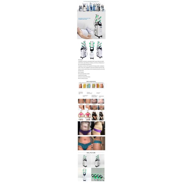 Radio Frequency Body Slimming Device 5 In 1 Cavitation Machine 50Hz