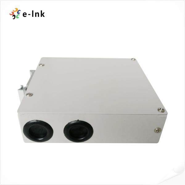 6 Ports DIN-Rail Fiber Splice Box