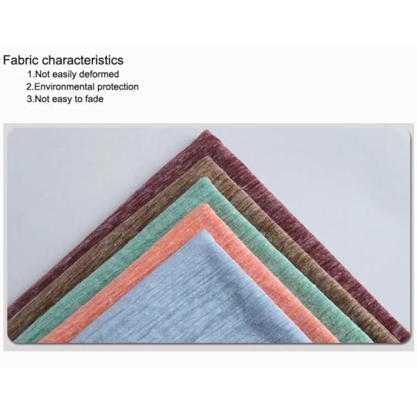 T Shirts Weft 163CM 160GSM Stretch Jersey Knit Fabric