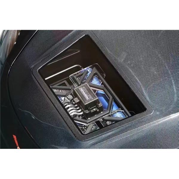 146cm Model 3 Tesla Body Kit Plastic Transparent Carbon Fiber Hood