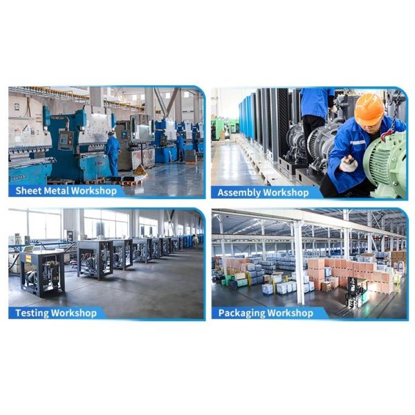 55kw Permanent Magnet Variable Frequency Screw Air Compressor For Sale