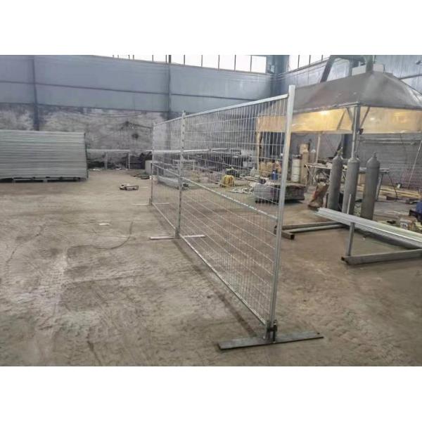 Yellow Colored 1.8m Height Canada Standard Outdoor Construction Temporary Fence Panel