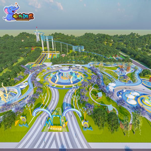 Customization Themed Amusement Facilities Large Amusement Equipment