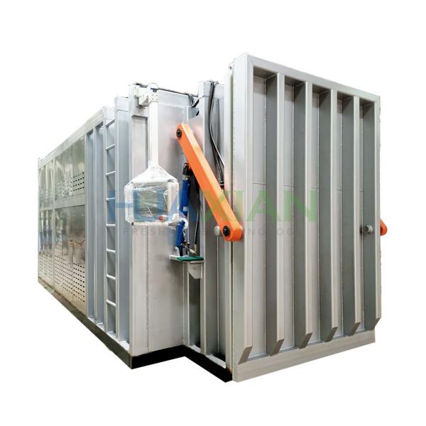 2 Pallet Auto Operation 15~30 Minutes Remove Spinach Field Heat Vegetable Fast Cooling Machine