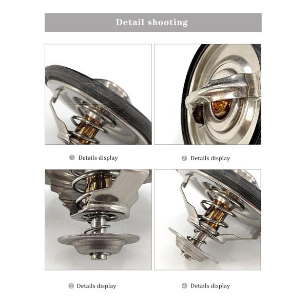 Горячий продавая термостат двигателя запчастей 25520-72010 двигателя экскаватора для двигателя Hino Ef750