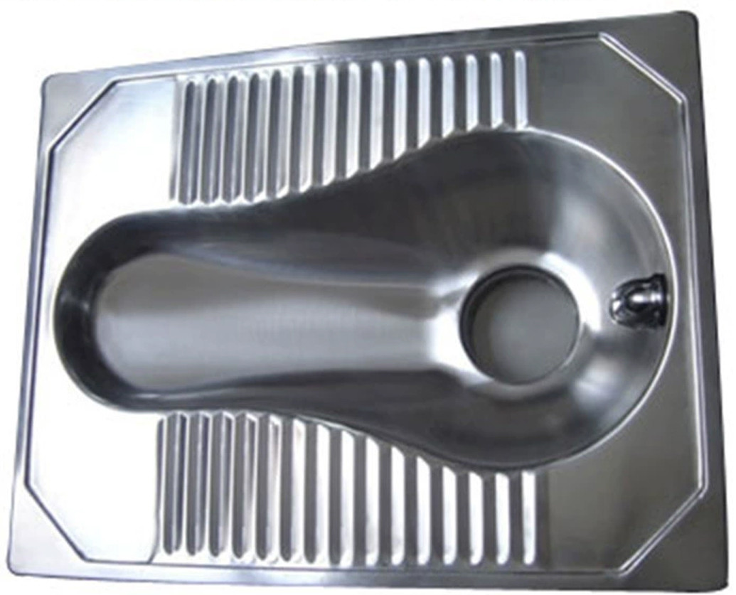 Полировать Griding OEM лотка туалета сидеть на корточках нержавеющей стали CNC CAD
