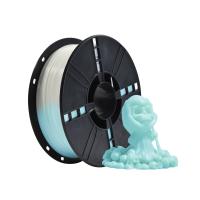 Impression 3D à haute résistance 1,75 mm PLA bleu vert lumineux PLA Filament FDM technologie de formage