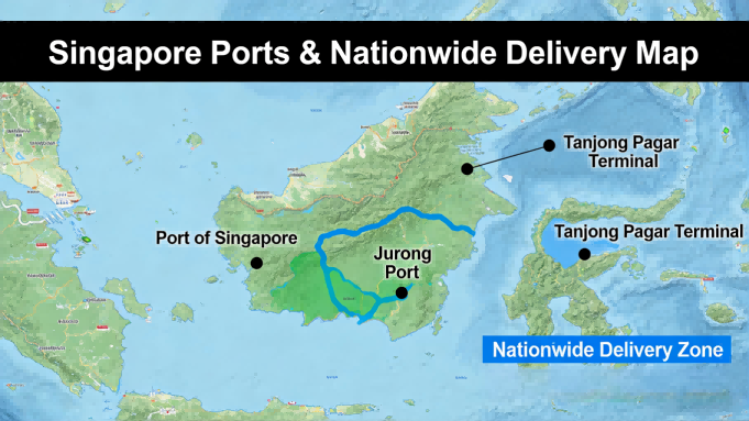 Sea freight to SG: efficient export import clearance, tax included, door - to - door