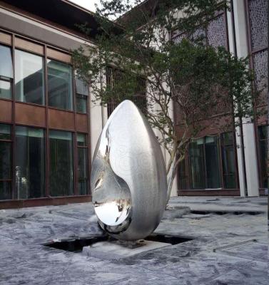 LED Out Door Garden Ornaments Statues Modern Stainless Steel For Park Decoration