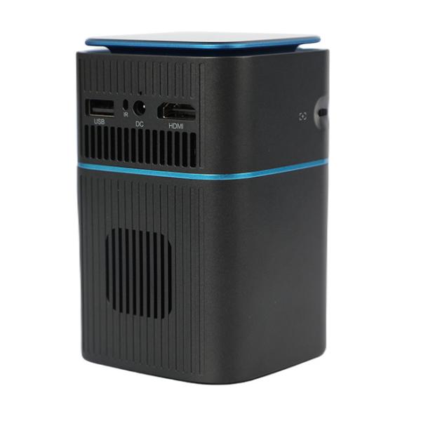 3.7V 7000 MAH Android Smart Mini Projetor P8 com Airplay MiraCast do tela táctil