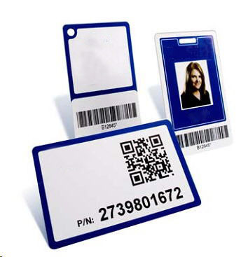 Белая RFID ID смарт-карта / магнитная полоса бесконтактная смарт-карта RFID карта доступа