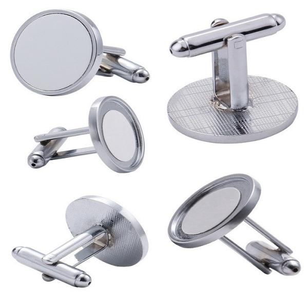 Personalised Photo Cufflinks Cute Sublimation Blank Metal Cufflinks