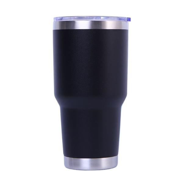 Unbreakable Eco Friendly BPA Free 30 Oz Vacuum Insulated Tumbler Skinny Double Wall Personalized Metal Tumblers Fits Most Cup Holders Rust Resistant