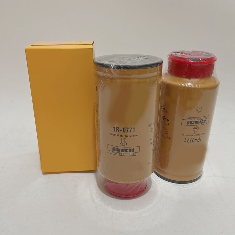 1R-0771 Fuel Filter Replacement Parts Excavator Truck Engine