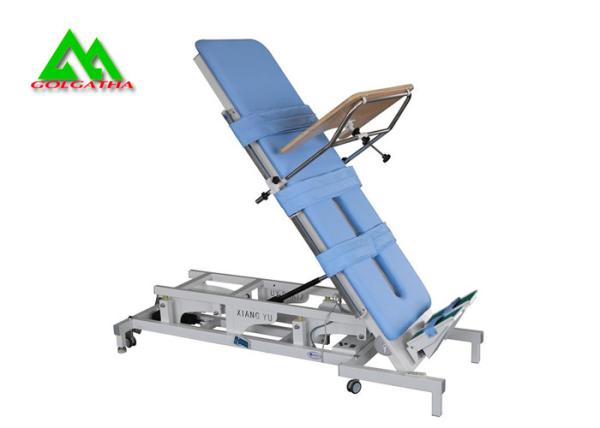 Hospital / Clinic Electric Vertical Rehabilitation Bed For Patient Exercise Training