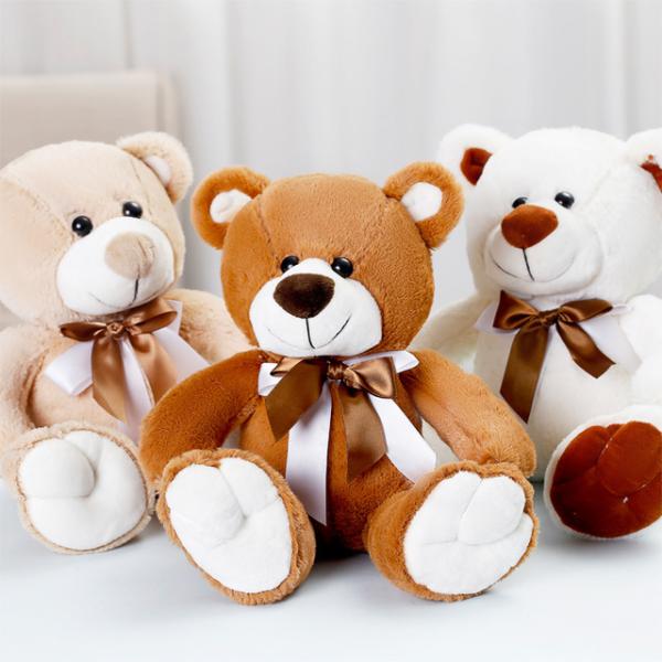 Плюшевый мишка Angelber 33cm обнимая материал 100 сейфов сердца супер мягкий