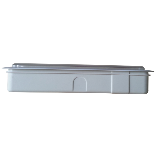 Industrial Wall Recessed LED Emergency Light Fire Retardant ABS Casing L116M-C
